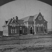 Pumping Station, Front.  Card # 77